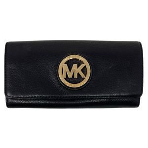 MICHAEL KORS Leather Long Wallet